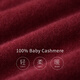 Année de naissance d'Ordos City Sweater rouge Pure Pullmere Sweater pour hommes d'âge moyen et de collier de tortue des jeunes