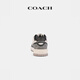 COACH New Men's Shoes Mixed Stitching Classic Logo SOHO Sports Shoes Flat Shoes Casual Shoes Gift Black/Chalk 40.5