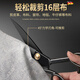 TUPI professional tailor scissors tailor special cloth cutting special sewing cloth cutting household large scissors all stainless steel industrial 8 inches
