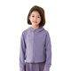 I.KARNOW Children's Sports Soft Shell Jacket 2025 Autumn New Girls' Jacket Thin Sun Protection Training Wear Cycling Top Autumn 10153 Purple 110
