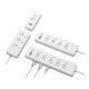 Xiaomi (MI) same style multi-hole plug strip with USB smart charging multi-function socket student dormitory fireproof plug strip 6 switches with U, total length 4.8 meters