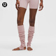 Lululemon丨Evolution women's leg warmers LW9FTES variegated asphalt gray S/M