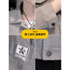 Jeanswest new autumn and winter jacket men's trendy slim fit and versatile top clothes plus velvet thickened casual versatile denim jacket 2008 Khaki Jacket XL 125-140Jin Jin equals 0.5 kg