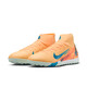 Nike Mercurial Series Mbappe High Top TF Football Shoes Spring Frisbee NIKE SUPERFLY 10 FQ8333 801 Light Melon Orange/Peacock Blue/Igloo Blue 38.5