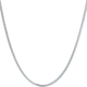 Saturday Fortune Fishbone Chain PT950 White Gold Platinum Necklace Thin Chain Girl Birthday Gift PT057308 About 2.98g 42cm