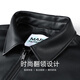 Mark Huafei Ultrasonic Lined Lapel Leather Jacket Men's 2025 Autumn New American Retro Embroidered PU Leather Jacket 4606 Black 001 S 165