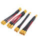 He Jiagong XT60 parallel line branch line battery expansion line lithium battery expansion adapter line 12AWG soft line aircraft model expansion line XT60 parallel line 1 male to 2 female
