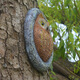 Ling Yuxun's new owl hanging board tree decorations outdoor pastoral pendant resin sculpture garden ornaments crafts large size
