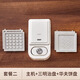 Japanese sandwich breakfast machine multi-function mini artifact toast waffle maker toaster timing model-white two sets of plates ceramic non-stick
