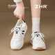 ZHR Deutsche Trainingsschuhe für Frauen Frühling und Herbst Leichte Soft Sohle Freizeitschuhe für Frauen vielseitige Laufsportschuhe für Frauen CS138 m Blau 37