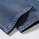 Teenie Weenie Bear Damen Jeans 2025 Herbst Neue Retro Mode einfache lockere Hose Dunkelblau M.