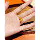 Beimeixing Chinese Valentine's Day gift 2025 new 18k package gold gourd necklace female minimalist Nafu necklace Nafu gold gourd necklace