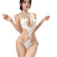 Manyan Sex Robe sexy Onesie enge Versuchungsfrau Pure Passion Leidenschaft Großer Spaß necken Drei-Punkte-schwarze Single-Größe