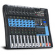 Yamaha/Yamaha mixer performance 6-channel 8-channel Bluetooth recording reverb effector sound card live broadcast 8-channel with pressure limiter + equalization + reverb + Bluetooth MP3 Chinese screen