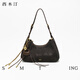 Ximuting Nuanyang Tote Bag 2025 New Handbag Bag Women Small One-shoulder Crossbody Bag Commuting Women's Bag Light Luxury Warm Camel Brown (Excluding Pendants)