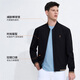 Dances with Wolves, windproof and durable, fashionable and versatile baseball jacket, men's casual jacket 001 black 180