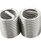 Thread protection sleeve stainless steel braces wire screw sleeve 304 wire sleeve round circle extension M30*3.5*2D 20 pcs