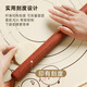 Tang Zong Chopsticks Red sandalwood round head rolling pin 25cm (with scale) natural solid wood household rolling pin C2158