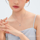 Lukfook Jewelry Wedding Gift Platinum 950 Single Love Platinum Women's Pendant Not Excluding Necklace Price Approximately 1.87 Grams