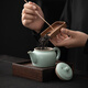 SUSHI CERAMICS Live Clearance Special - Ru Kiln Tea Set A0064 Default