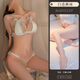 Sexy underwear underwear open pearl massage thong large size sexy suit for women pearl suit white pantyhose