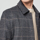 Hodo 53% wool light luxury autumn and winter woolen jacket men's casual versatile and comfortable wool top