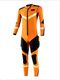Oeny's new 3mm wetsuit for men and women, one-piece swimsuit, thickened and warm, special wetsuit for diving, quick drying, 3mm orange CR wetsuit, M55-65kg, one size fits all