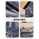 Mercury series home textile milk velvet four-piece set thickened coral velvet 2025 winter new double-sided flannel bedding cover bed skirt Fortune tree type A, available for infants bed sheet style 1.8m bed four-piece set 200*230cm
