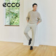 ECCO Derby Schuhe Cowide Light Luxury Business Formal Lederschuhe Männer Mikrowond 621634 Schwarz/Magnetischer Limette 41
