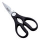 DESLON kitchen scissors household multifunctional food supplement stainless steel strong chicken bone scissors special bone barbecue scissors FS-005