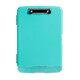 
Waterproof file box a4 writing board with pen slot multifunctional paper storage file box plastic writing board clip Fresh blue (11932) solid blue 008