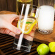 Tianxi glass water cup set tea cup beer cup transparent milk cup hotel home 6 pieces 215ml*6