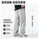 MINISO American trendy brand overalls men's autumn new outdoor camping casual straight-leg assault trousers Paris Gray XL