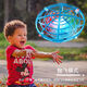 Palm Smart UFO Gesture Sensing Mini Drone Remote Control Quadcopter Suspended Children's Toy Flying Saucer Red Upgraded Five Sensors
