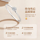 China Gold (CHINA GOLD) diamond platinum ring female proposal diamond ring platinum wedding ring birthday gift for girlfriend and wife wedding anniversary only platinum four-claw diamond ring-car flower