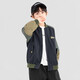 Duojia Boys Casual Jacket 2025 Spring and Autumn American Retro Baseball Uniform Top Children's Trendy Contrast Color Work Jacket