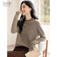 Chushen autumn and winter 100% pure wool sweater women's half turtleneck classic versatile sweater bottoming shirt S54Y051
