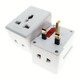 British plug converter genuine British standard Hong Kong version conversion one-turn multi-function socket Hong Kong, Macau, China British wireless high power British standard one-turn three-turn multi-purpose socket