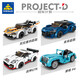 Kaizhi 6139 Famoso modelo de la serie de planes de automóviles compatibles con pequeños bloques de construcción de partículas pequeñas para hombres Kaizhi 6623 Tercer Universo Serie [Caja individual