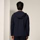 JODOLL navy blue hooded comfortable long-sleeved windbreaker men's business casual all-match urban commuter windbreaker navy blue XL 52
