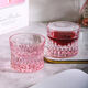 LLunar wineware Nordic crystal glass light luxury whiskey middle-aged cup moon lamp transparent diamond half-moon lamp