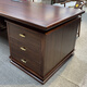 Rosewood desk and bookcase combination all solid wood boss desk and chair with side table office furniture executive desk rosewood 2.4m desk + side table + main chair + bookcase