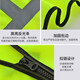 Quxing Reflective Vest, Labor Protection Reflective Clothing, Zipper Fluorescent Yellow and Green Vest, Safety Warning Duty Cycling Safety SN590, Essential for Vehicle Inspection, National Standard Zipper Reflective Clothing
