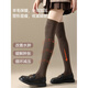 MiiOW Over-the-Knee Wool Socks Women's Autumn and Winter Fever Warm Knee Socks Maillard Pressure Calf Stockings Sheep Wool - Pressure Slimming - Knee Pads Free Combination Package Contact Customer Service Notes - 9 2 pairs One size fits all (35-41) High quality - Shop around