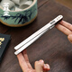 Mingqitang pure titanium tea clip tea cup clip tweezers anti-scalding tea cup clip tea ceremony six gentlemen kung fu tea set accessories pure titanium ice crystal tea clip - colorful