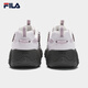 FILA official women's shoes Cat Claw 6 dad shoes sneakers 2025 autumn new shoes thick-soled casual shoes light gray purple/lavender-GA 37.5