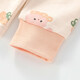 
Red bean pure cotton autumn clothes and autumn pants thin style men and women middle-aged children autumn and winter thermal underwear set children's A-class cotton sweater pajamas H4M1034 cream 160