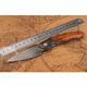 Utz steel knife high-end Damascus steel knife imported folding knife outdoor knife high hardness sharp static model Russian Utz steel + particle Dalbergia 60 or more x 8.5cm x 12cm