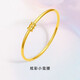 Heart ancient quality 18k gold waist bracelet new 24k gold color waist bracelet for women solid 3D hard gold fashion 54 ring mouth (openable)
