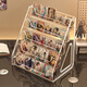 Fanshengyu Barchi desktop storage box acrylic 5-layer millet ladder display stand brand peripheral badge card storage rack Barchi storage box 5-layer